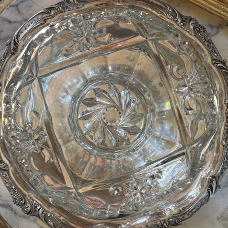 Ваза Королевская лилия 16 см хрусталь 