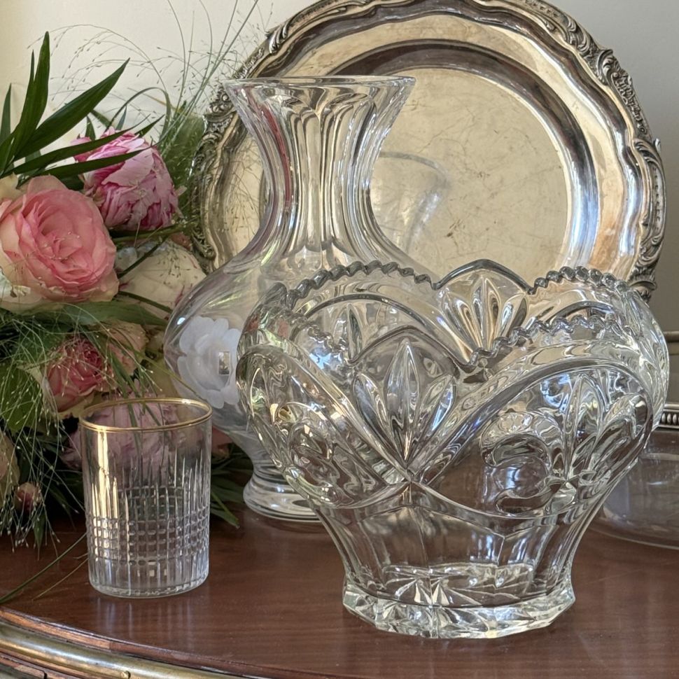 Ваза Королевская лилия 16 см хрусталь 