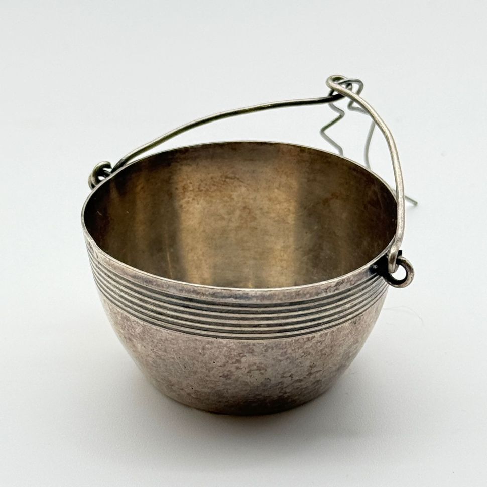 Ситечко для чая 5 см серебрение Франция