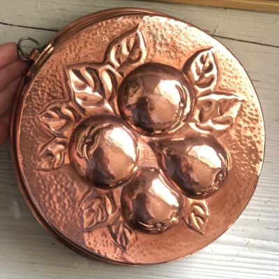 Форма для выпечки с подвесом 21 см Фрукты медь