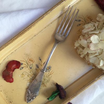 Вилка столовая мельхиоровая именная