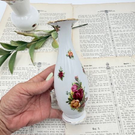 Ваза Royal Albert Old Country Roses 18 см Англия   