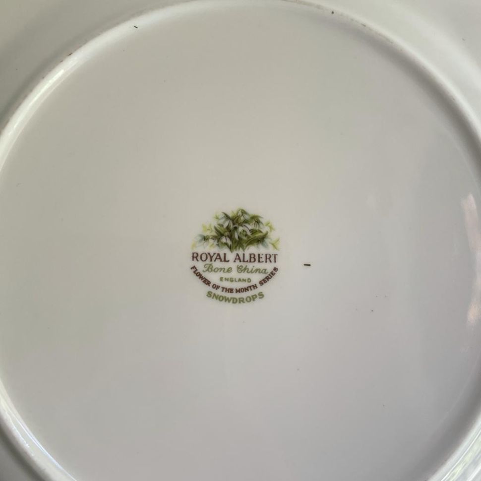 Тарелка Royal Albert 12 месяцев 16 см Англия набор 12 шт.