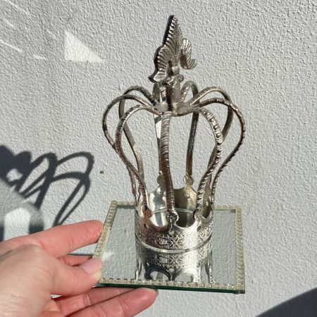 Подсвечник Корона на зеркале