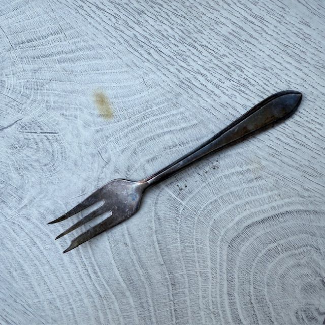 Вилка десертная Лепесток 13 см серебрение 60