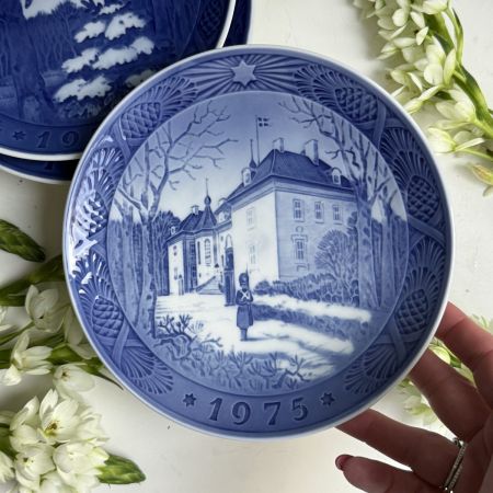 Тарелка ежегодная 1975 Royal Copenhagen Дания
