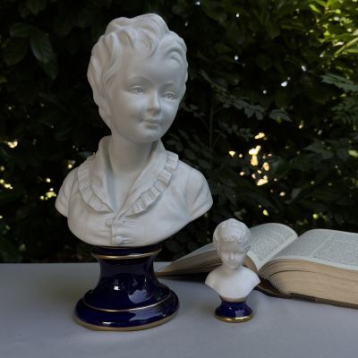 Статуэтка Бюст Александр Броньяр Limoges 21 см бисквитный фарфор Франция