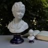 Статуэтка Бюст Александр Броньяр Limoges 21 см бисквитный фарфор Франция