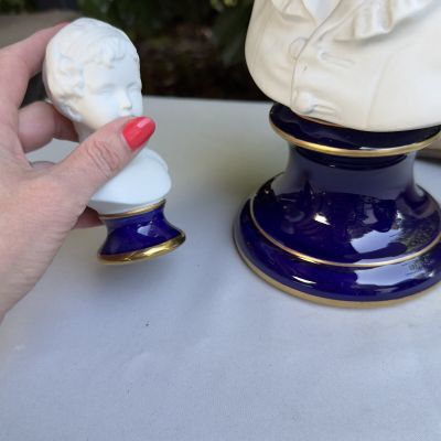 Статуэтка Бюст Александр Броньяр Limoges 21 см бисквитный фарфор Франция