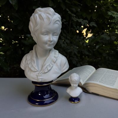 Статуэтка Бюст Александр Броньяр Limoges 21 см бисквитный фарфор Франция