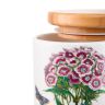 Банка с бамбуковой крышкой Portmeirion Botanic Garden Sweet William 18 см Портмерион Англия