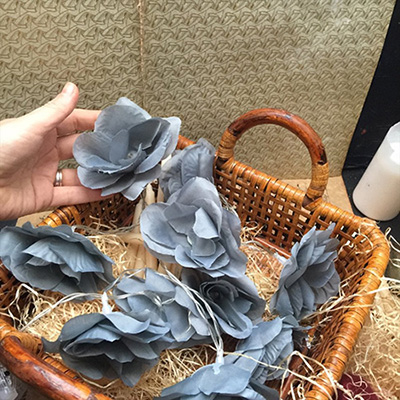 Гирлянда цветы и диоды