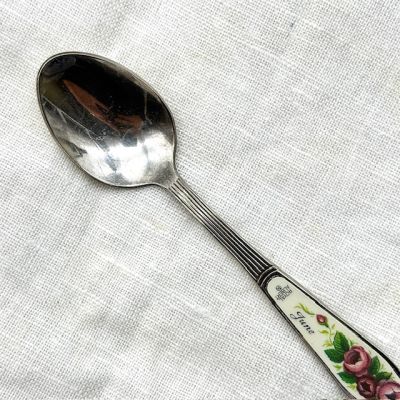 Ложка кофейная Royal Albert 12 месяцев Июнь 12 см Англия 