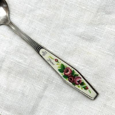 Ложка кофейная Royal Albert 12 месяцев Июнь 12 см Англия 