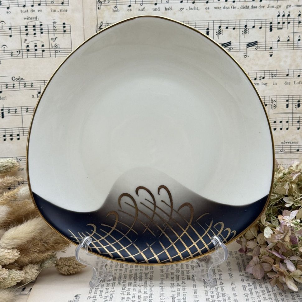 Чайное трио  Porzellanfabrik Weißenstadt Dürrbeck & Ruckdäschel 200 мл Германия 