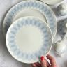 Тарелка Rosenthal Lotus Azure 19 см Германия