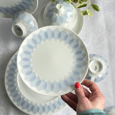 Тарелка Rosenthal Lotus Azure 19 см Германия