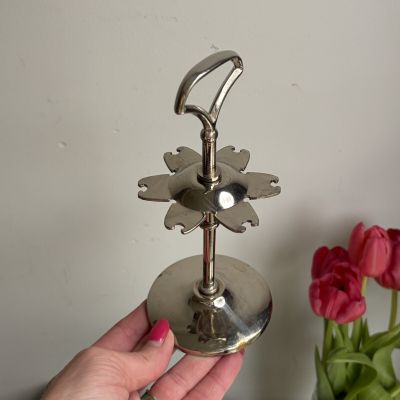 Подставка держатель для ложек 17 см сталь