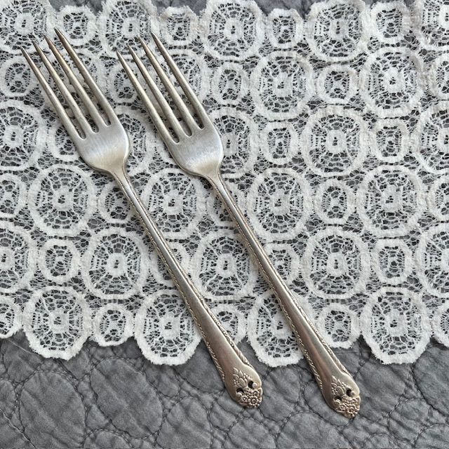 Вилка столовая набор 2 шт. Holmes&Edwards Lovely lady 20 см США