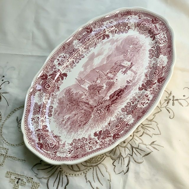 Блюдо ВиллеройБох Burgenland 40 см фарфор Германия 