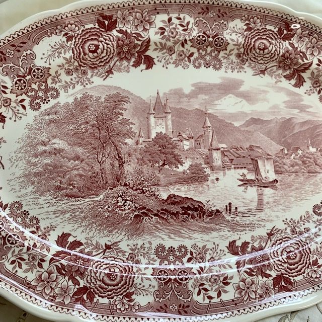 Блюдо ВиллеройБох Burgenland 40 см фарфор Германия 