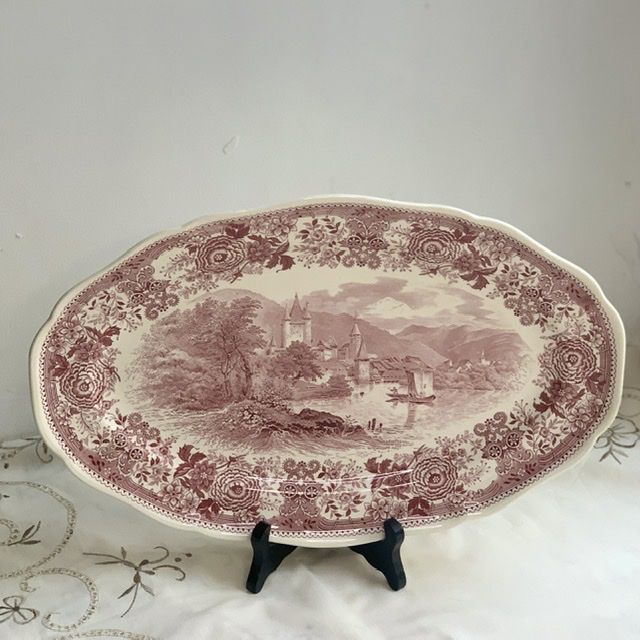 Блюдо ВиллеройБох Burgenland 40 см фарфор Германия 