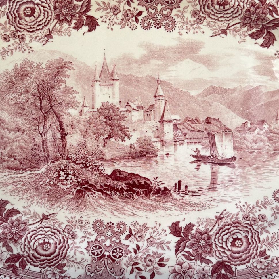 Блюдо ВиллеройБох Burgenland 40 см фарфор Германия 