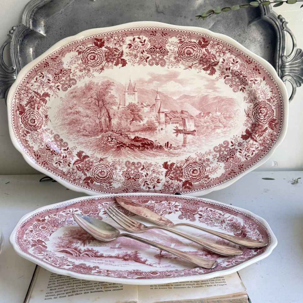 Блюдо ВиллеройБох Burgenland 40 см фарфор Германия 