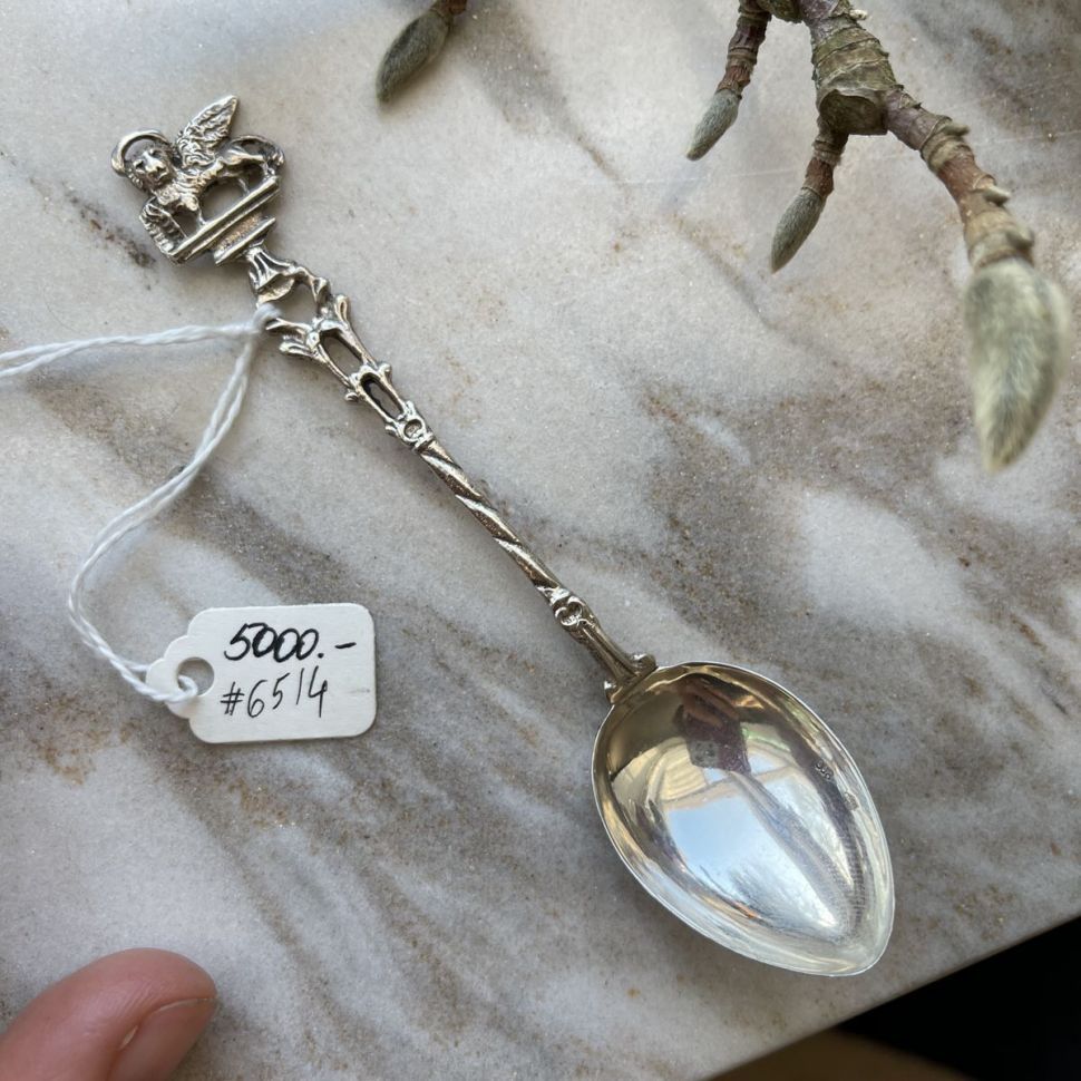 Ложка кофейная Сфинкс 11,5 см серебро