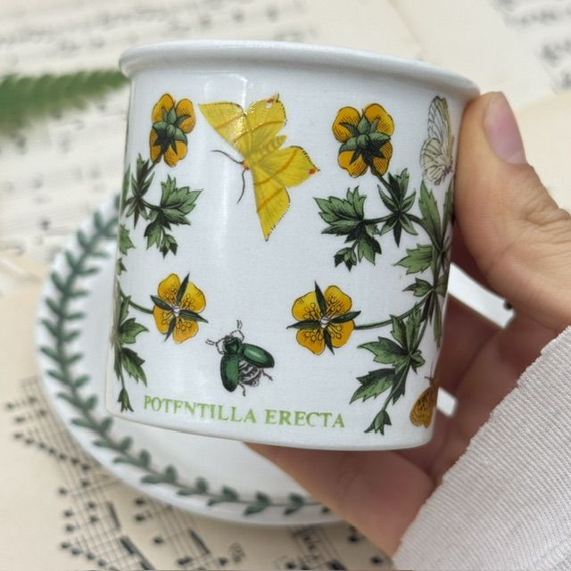Кофейная пара Portmeirion The Botanic garden 140 мл Англия