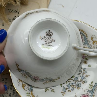 Чайная пара Royal Standard 200 мл фарфор Англия 
