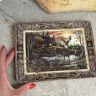Тарелка Franklin Mint Sunset at Deer Creek 16x21 см фарфор