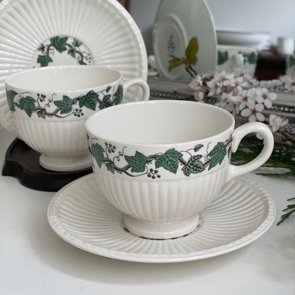 Чайная пара Wedgwood Stratford 180 мл Англия 