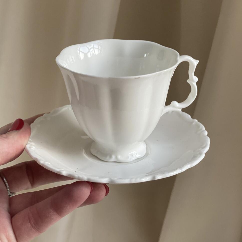 Кофейная пара 150 мл Royal Albert Gossamer Англия