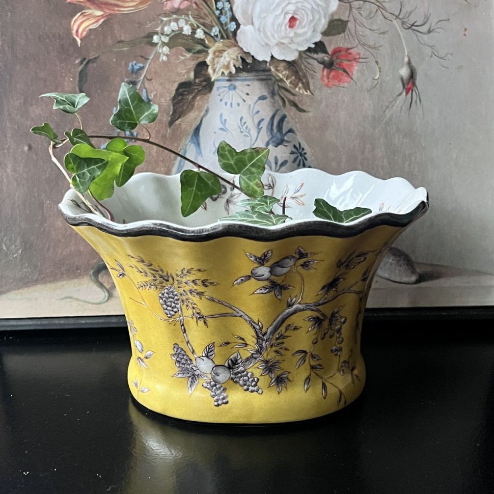 Ваза кашпо Cacsar Art Decor Collection 22 см керамика