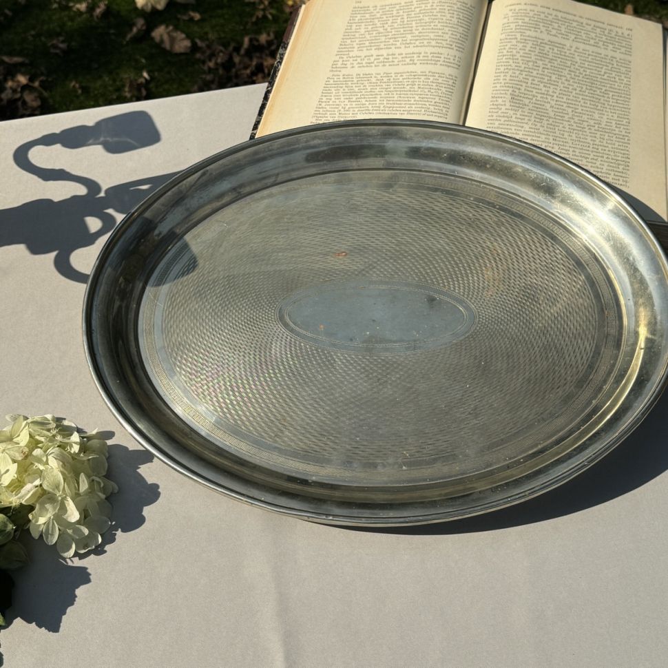 Поднос 41 см сталь