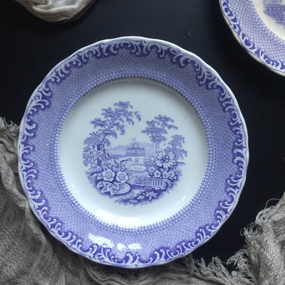 Тарелка Rörstrand 100 лет 24 см stambul