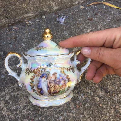 Сахарница ​Gebruder Winterling Орфей и Эвридика 1907-1945 гг