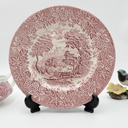 Тарелка English Ironstone Company (EIT) Castle 25 см Англия     