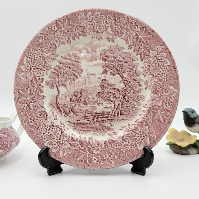 Тарелка English Ironstone Company (EIT) Castle 25 см Англия     