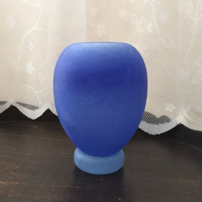 Подсвечник Швеция дутый хрусталь 