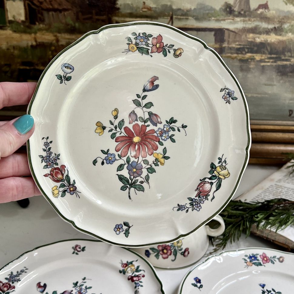 Тарелка Alt Strassburg ВиллеройБох 19 см фарфор Германия 2 категория