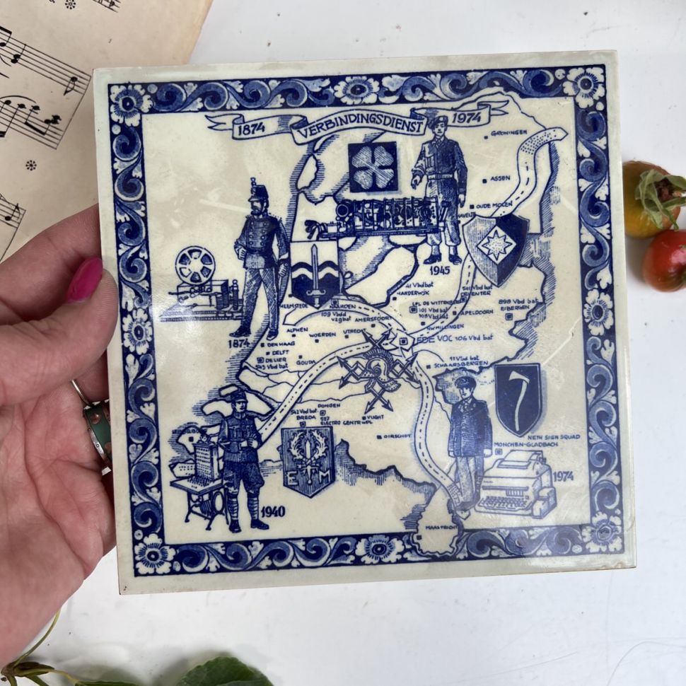 Плитка керамическая Delft 15х15 см Голландия