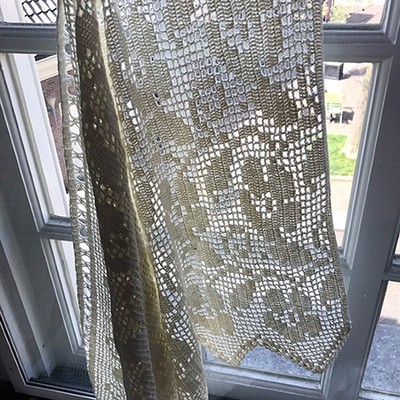 Подзор ручной работы Цветы, Голландия