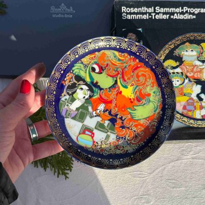 Тарелка Rosenthal 1001 ночь Аладдин 16 см Studio-linie Германия