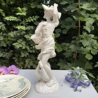 Статуэтка скульптура Девушка с гусями Alexander Backer 40 см 