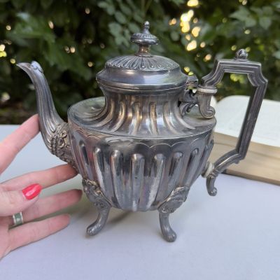 Чайник 1,1 л олово Англия конец XIX в. уценка