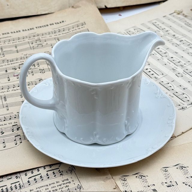 Соусник на блюде Rosenthal Monbijou белый 500 мл Германия