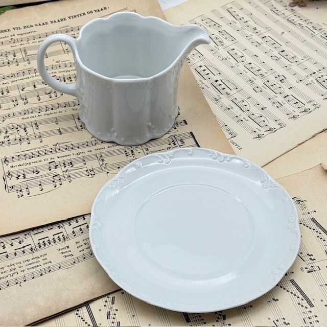 Соусник на блюде Rosenthal Monbijou белый 500 мл Германия