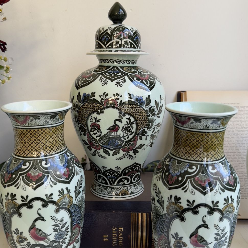 Ваза с крышкой ВиллеройБох Paon 31 см фарфор Германия